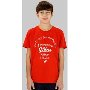 G-STAR - T-shirt - Rood - 100% Katoen
