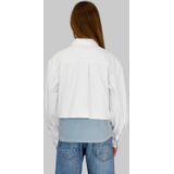 G-STAR - Blouse - Wit - 100% Katoen - Lange Mouwen