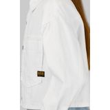 G-STAR - Blouse - Wit - 100% Katoen - Lange Mouwen