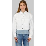G-STAR - Blouse - Wit - 100% Katoen - Lange Mouwen
