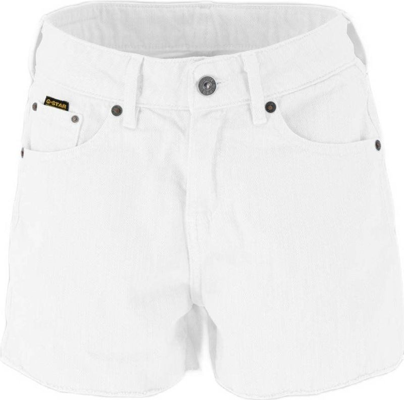 G-STAR - Korte Broek - Wit - Denim - Regular Pasvorm