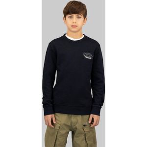 G-STAR - Sweater - Donkerblauw - 100% Katoen - Voor Jongens
