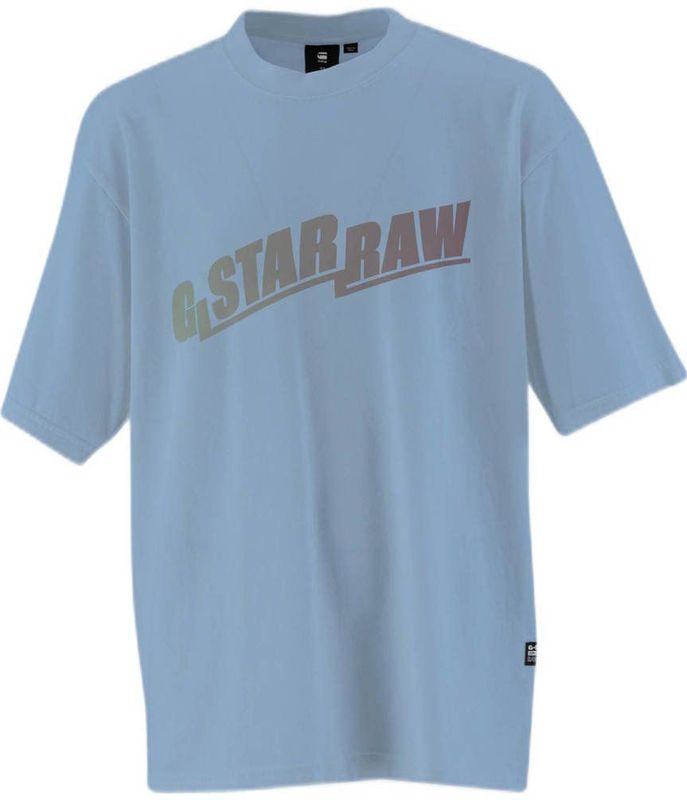G-STAR - T-shirt - Blauw - 100% Katoen