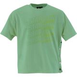 G-STAR - SIDE BUTTON - T-shirt - Groen - 100% Katoen