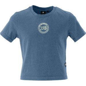 G-STAR - T-shirt - Blauw - 100% Katoen