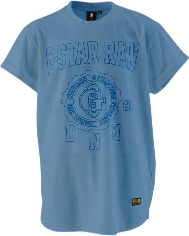 G-STAR - T-shirt - Blauw - 100% Katoen