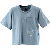 G-STAR - T-shirt - Lichtblauw - Katoen - Ronde Hals