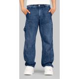 Carpenter 3D Loose Pants voor jongens - Midden blauw - jongens