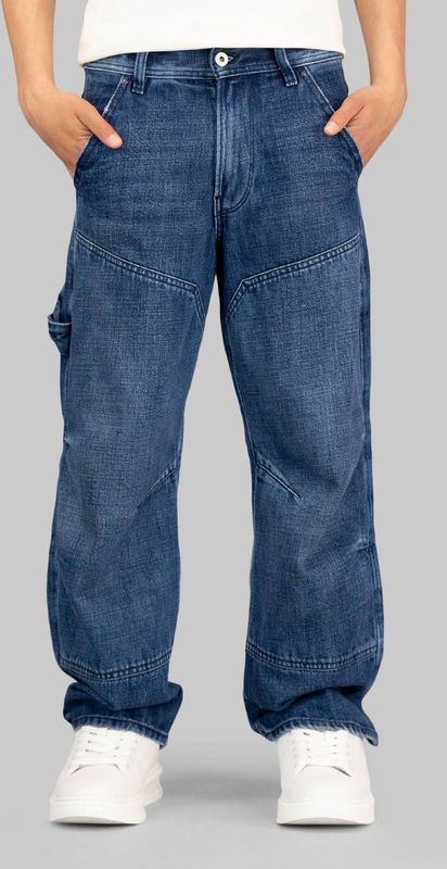Carpenter 3D Loose Pants voor jongens - Midden blauw - jongens