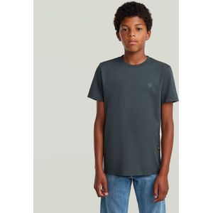 T-shirt Base - Donkerblauw - Jongens