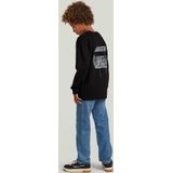 T-shirt Nifous voor jongens - Zwart - jongens