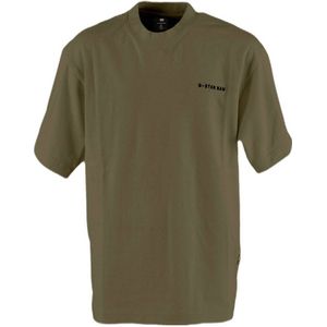 T-shirt Oversized voor jongens - Groen - jongens