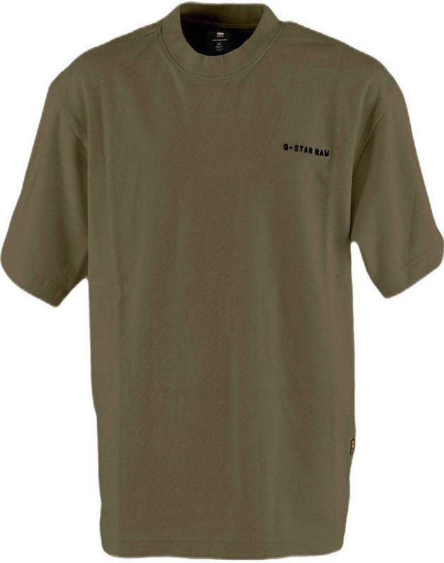 T-shirt Oversized voor jongens - Groen - jongens