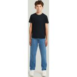 T-shirt Base - Donkerblauw - Jongens