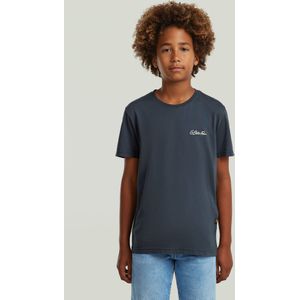 T-shirt Base - Donkerblauw - Jongens