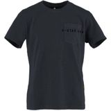 T-shirt Base Pocket voor jongens - Donkerblauw - jongens