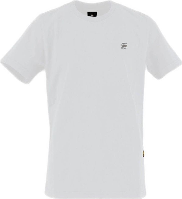 T-shirt Base - Wit - Jongens