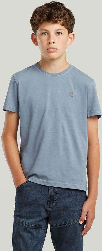 T-shirt Base - Lichtblauw - Jongens