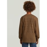 T-shirt Nifous - Groen - Regular Fit - Lange Mouwen - 100% Katoen