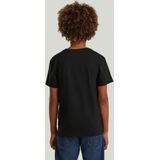 T-shirt Base - Zwart - Jongens