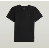 T-shirt Base - Zwart - Jongens