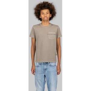 T-shirt Base Pocket voor jongens - Grijs - jongens