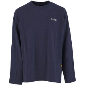 T-shirt Interst Boxy voor jongens - Donkerblauw - jongens