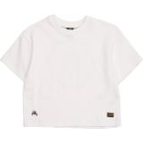 G-STAR - Shirt - Donkergrijs/Wit - Kwartmouw - Ronde Hals