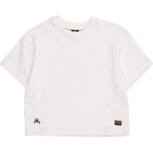 G-STAR - Shirt - Donkergrijs/Wit - Kwartmouw - Ronde Hals