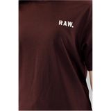 G-STAR - T-shirt - Bruin - Korte Mouwen - Ronde Hals