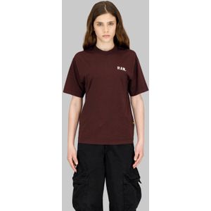 G-STAR - T-shirt - Bruin - Korte Mouwen - Ronde Hals