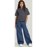 Top Carabiner voor meisjes - Donkerblauw - meisjes