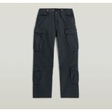 G-STAR - Loose Cargo Broek - Blauw - Hoge Taille - 100% Katoen