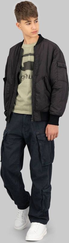 G-STAR - Loose Cargo Broek - Blauw - Hoge Taille - 100% Katoen