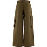 G-STAR - Cargobroek - Kaki - Wide Leg - Gevoerde Zoom/Rand