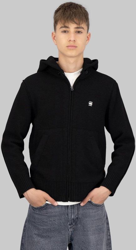 G-STAR - Vest - Met Capuchon - Zacht Wol - Lange Mouwen