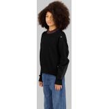 G-STAR - Gebreide Trui - Zwart - Wol en Katoen