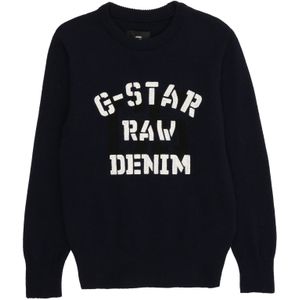 Hockney Crewknit voor jongens - Donkerblauw - jongens