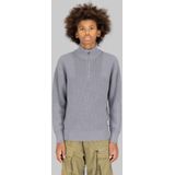 Army Half Zip Knit voor jongens - Grijs - jongens