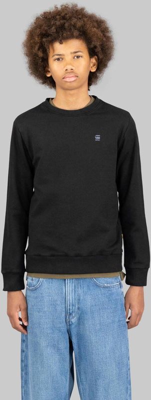 Sweater Unbrushed - Zwart - Jongens