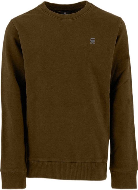 Sweater Unbrushed - Bruin - Regular Fit - Jongens