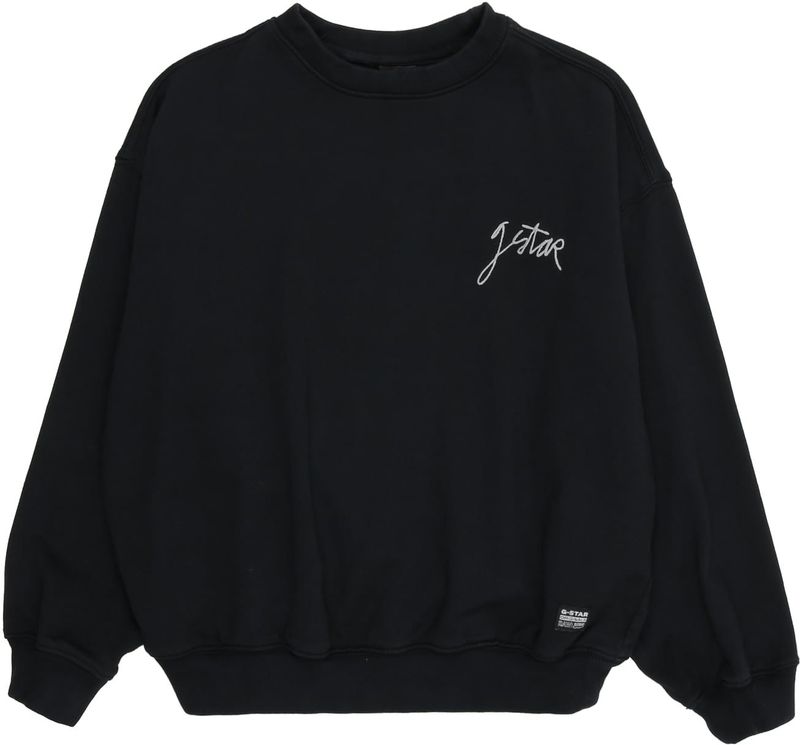 G-STAR - Sweatshirt - Zwart - Oversized - Lange Mouw