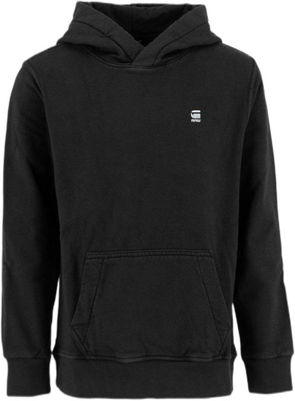 Hooded Sweater - Zwart - Regular Fit - Jongens