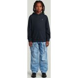 Hooded Sweater - Donkerblauw - Regular Fit - Voor Jongens