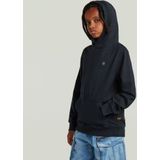 Hooded Sweater - Donkerblauw - Regular Fit - Voor Jongens