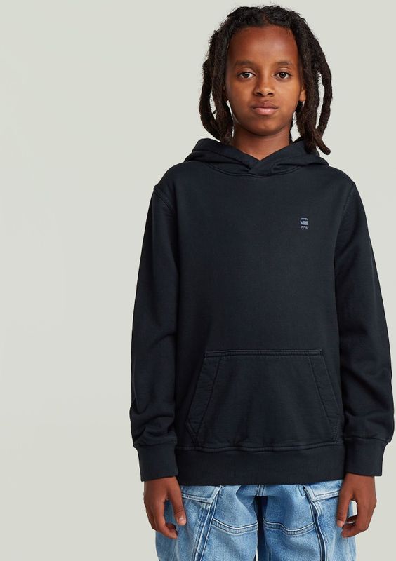 Hooded Sweater - Donkerblauw - Regular Fit - Voor Jongens