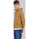 Hooded Sweater - Bruin - Regular Fit - Voor Jongens