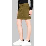 G-STAR - Kokerrok - Groen - Katoen - Knoopsluiting en Cargozakken