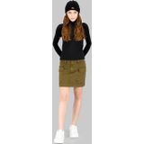 G-STAR - Kokerrok - Groen - Katoen - Knoopsluiting en Cargozakken