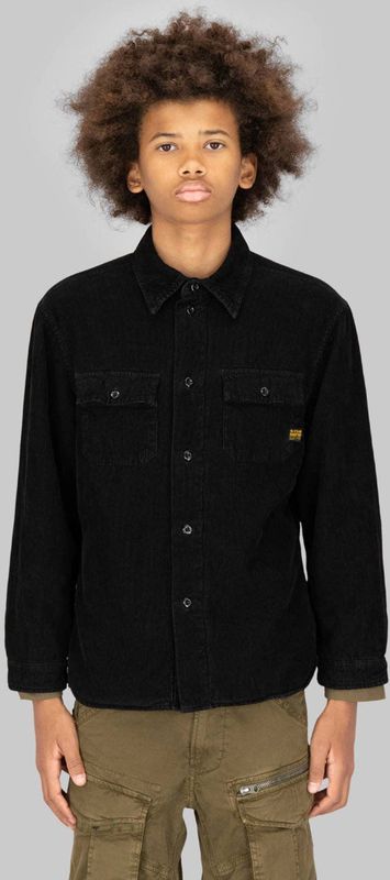 G-STAR - Corduroy Overhemd - Zwart